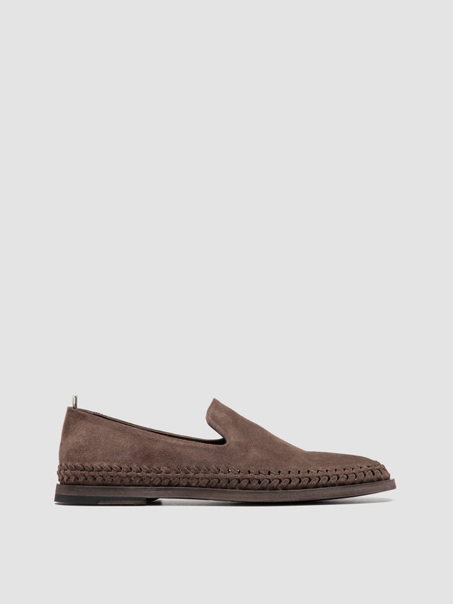 MILES 002 - Taupe Suede Loafers