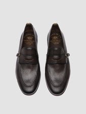 OLIVER 011 - Brown Leather Penny Loafers