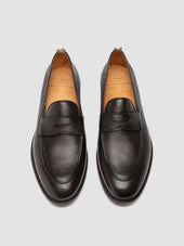 OPERA 001 - Brown Leather Penny Loafers