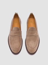 Opera 001 Suede Penny Loafers