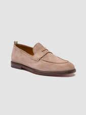 Opera 001 Suede Penny Loafers