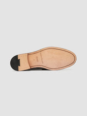 OPERA 001 - Grey Suede Penny Loafers