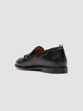 OPERA 002 - Black Leather Tassel Loafers