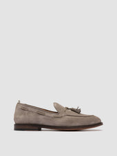 OPERA 002 - Grey Suede Tassel Loafers