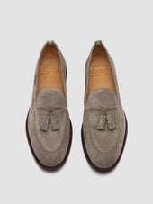 OPERA 002 - Grey Suede Tassel Loafers