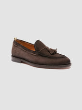 OPERA 002 - Brown Suede Tassel Loafers