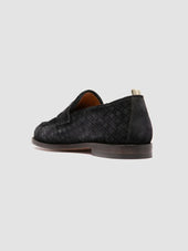 OPERA 003 - Blue Suede Penny Loafers