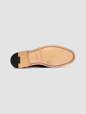 OPERA 003 - Blue Suede Penny Loafers