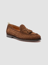 OPERA 004 - Brown Leather Tassel Loafers