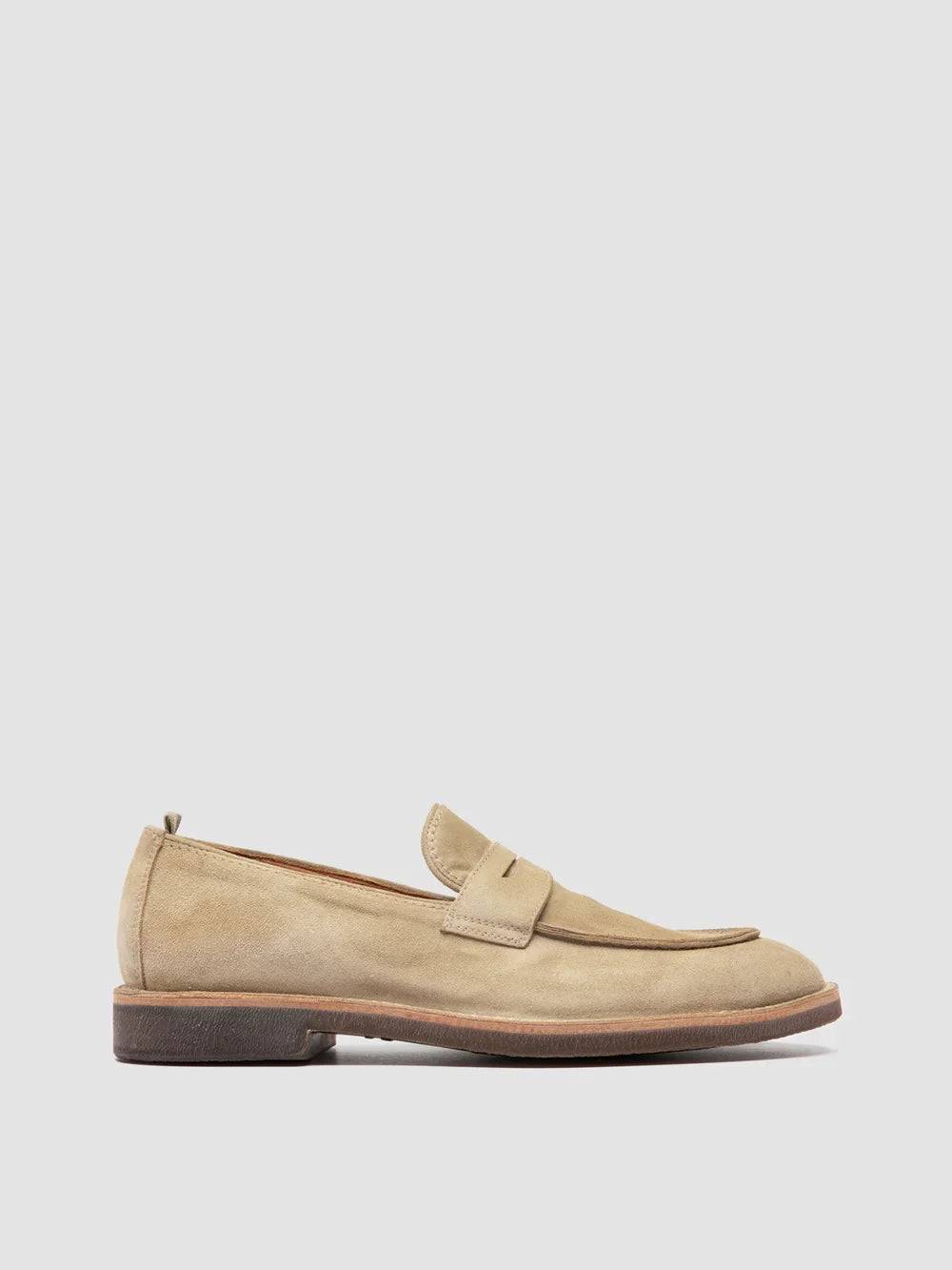 Opera Sd Flexi 001 Beige Suede Penny Loafers