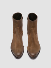 Paul 002 Suede Zipped Boots