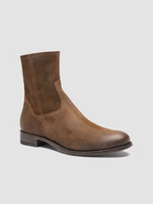Paul 002 Suede Zipped Boots