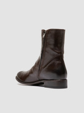 Paul 002 Leather Zipped Boots