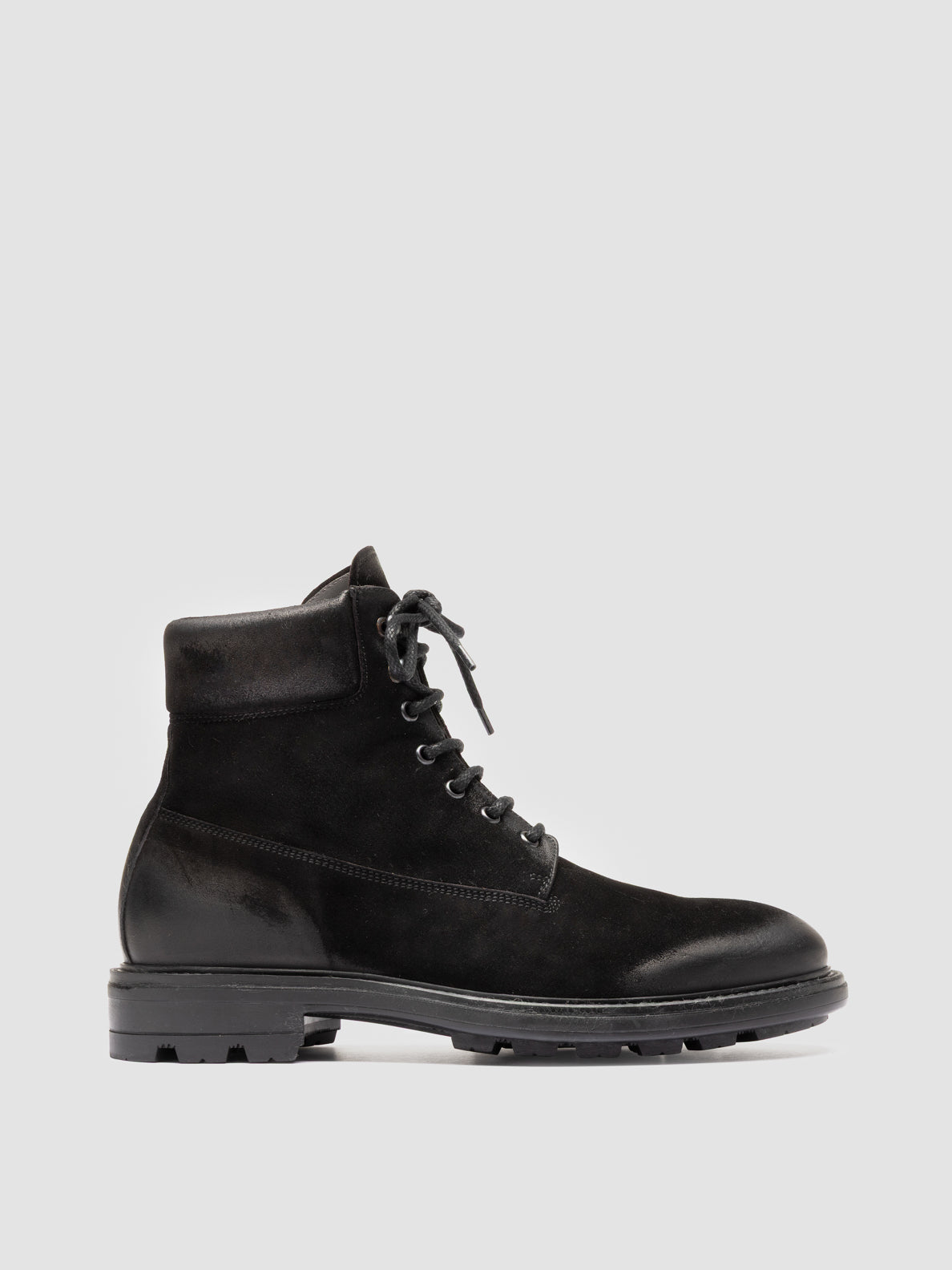Remote 001 Suede Lace Up Boots