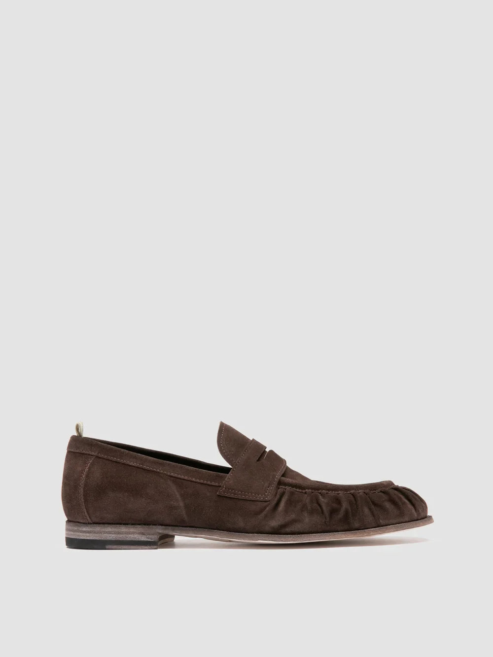 Solitude 015 Suede Penny Loafers