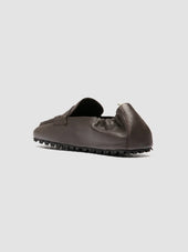 TRAVIS 001 - Brown Leather Penny Loafers