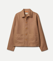 Original Fibres x Merz b. Schwanen Worker's Linen Jacket