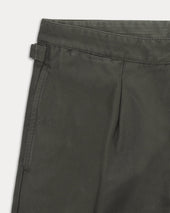 Oklahoma Pantaloni In Canvas Di Cotone Rovesciato