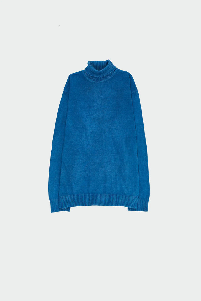 Turtleneck Full Sleeved Cotton T Shirt