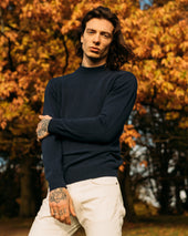 Superfine Lambswool Mock Neck In