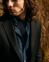 Superfine Lambswool Mock Neck In