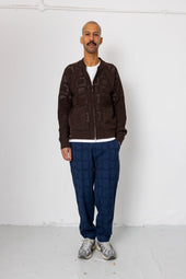 Open Knit Bomber