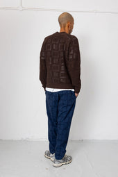 Open Knit Bomber