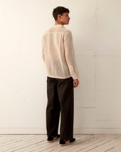 Open Weave Long Sleeve Shirt