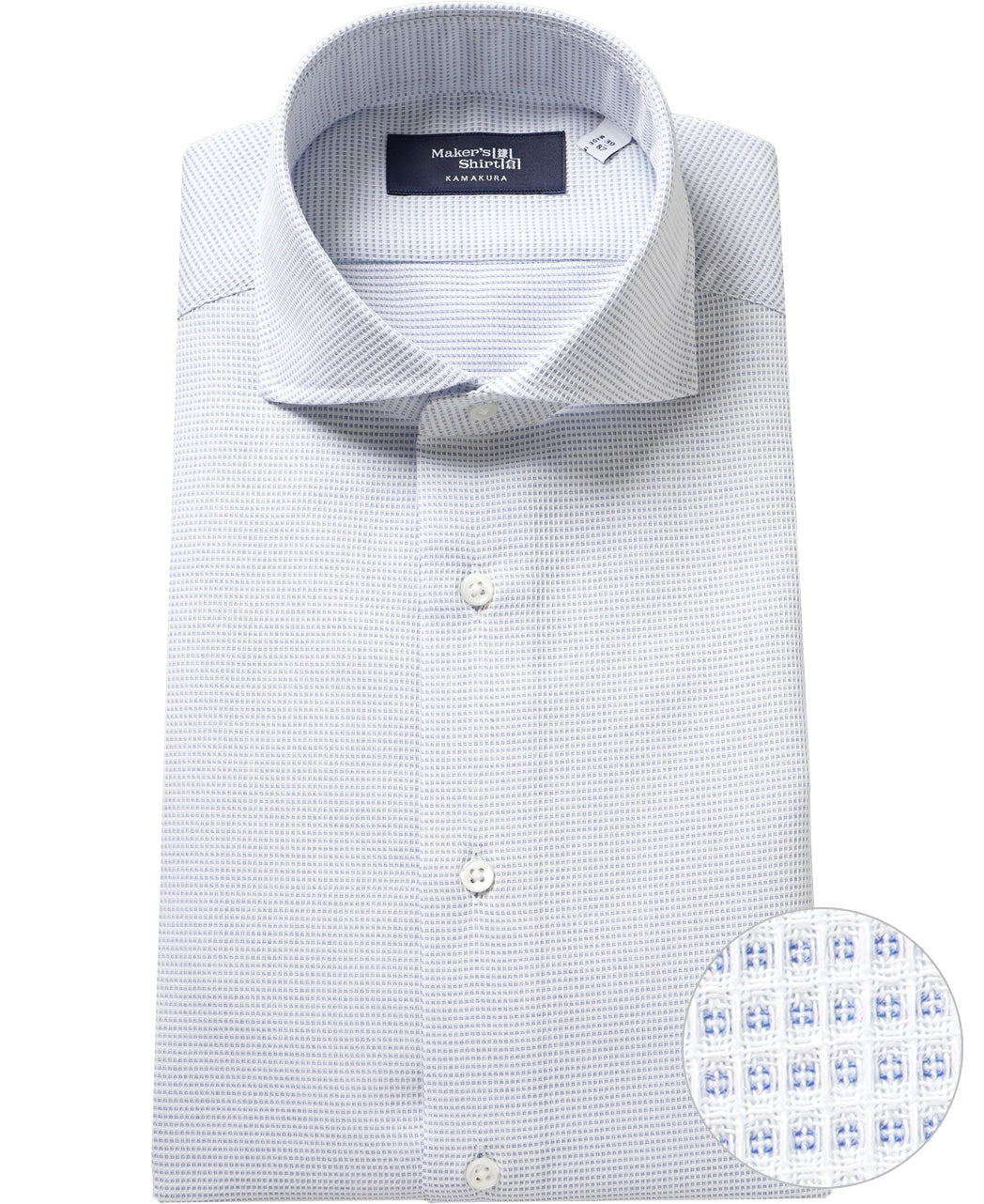 Tokyo Slim Fit Cutaway Ice Cotton Dobby