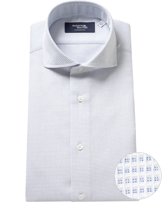Tokyo Slim Fit - Cutaway Ice Cotton Dobby