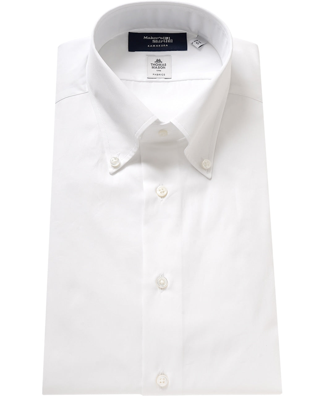 TOKYO SLIM FIT - Button Down Broadcloth THOMAS MASON