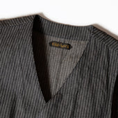 Indigo Dobby Gilet【OR-4326】