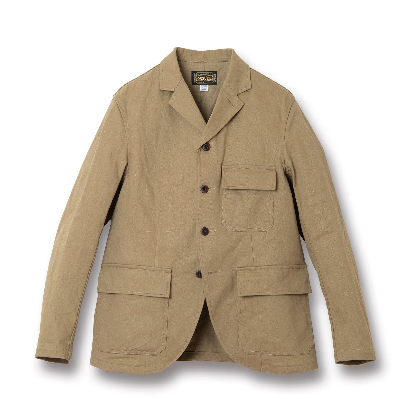 Waste Cotton Sack Jacket【OR-4332】