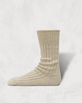Organic Ribbed Socks