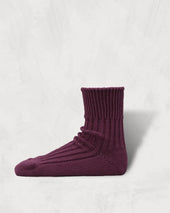 Organic Ribbed Socks Short Length 2nd Collection