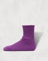 Organic Ribbed Socks Short Length 3rd Collection