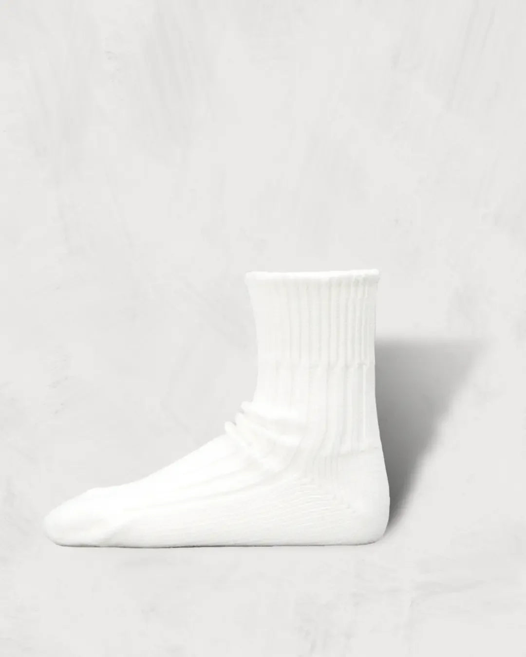 Organic Ribbed Socks Short Length
