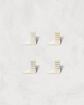 Organic Striped Pile Socks