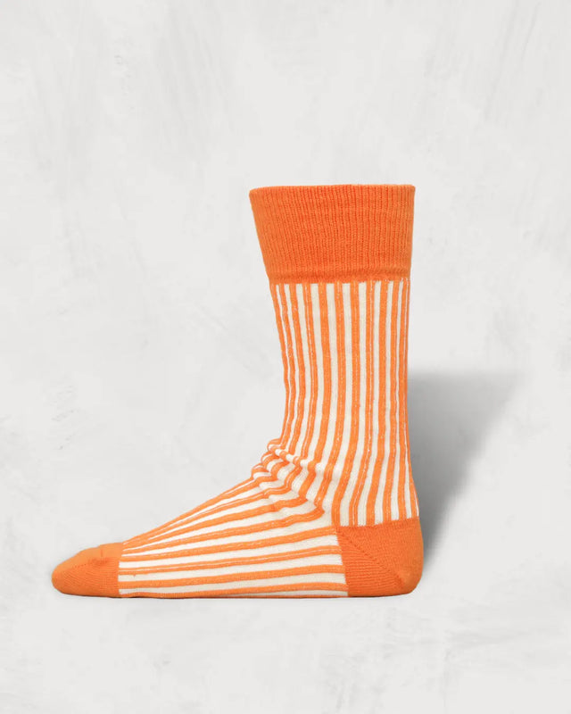 Organic Striped Float Knitting Socks