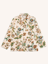 Ormiston Jacket in Ecru Floral Jacquard