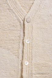 Ecru Knitted Vest