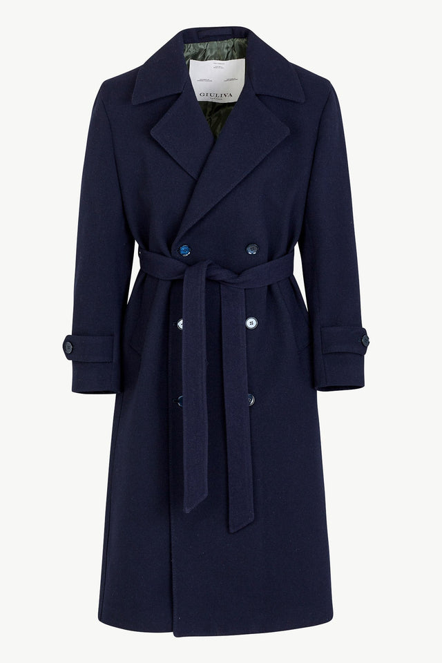 Jacques Trench Coat in Virgin Wool