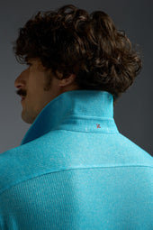 Comfort Cotton Linen Jersey Four Pockets Overshirt