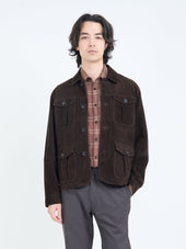Shawcross Jacket Suede Brown