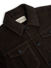 Shawcross Jacket Suede Brown