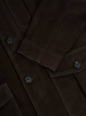 Shawcross Jacket Suede Brown