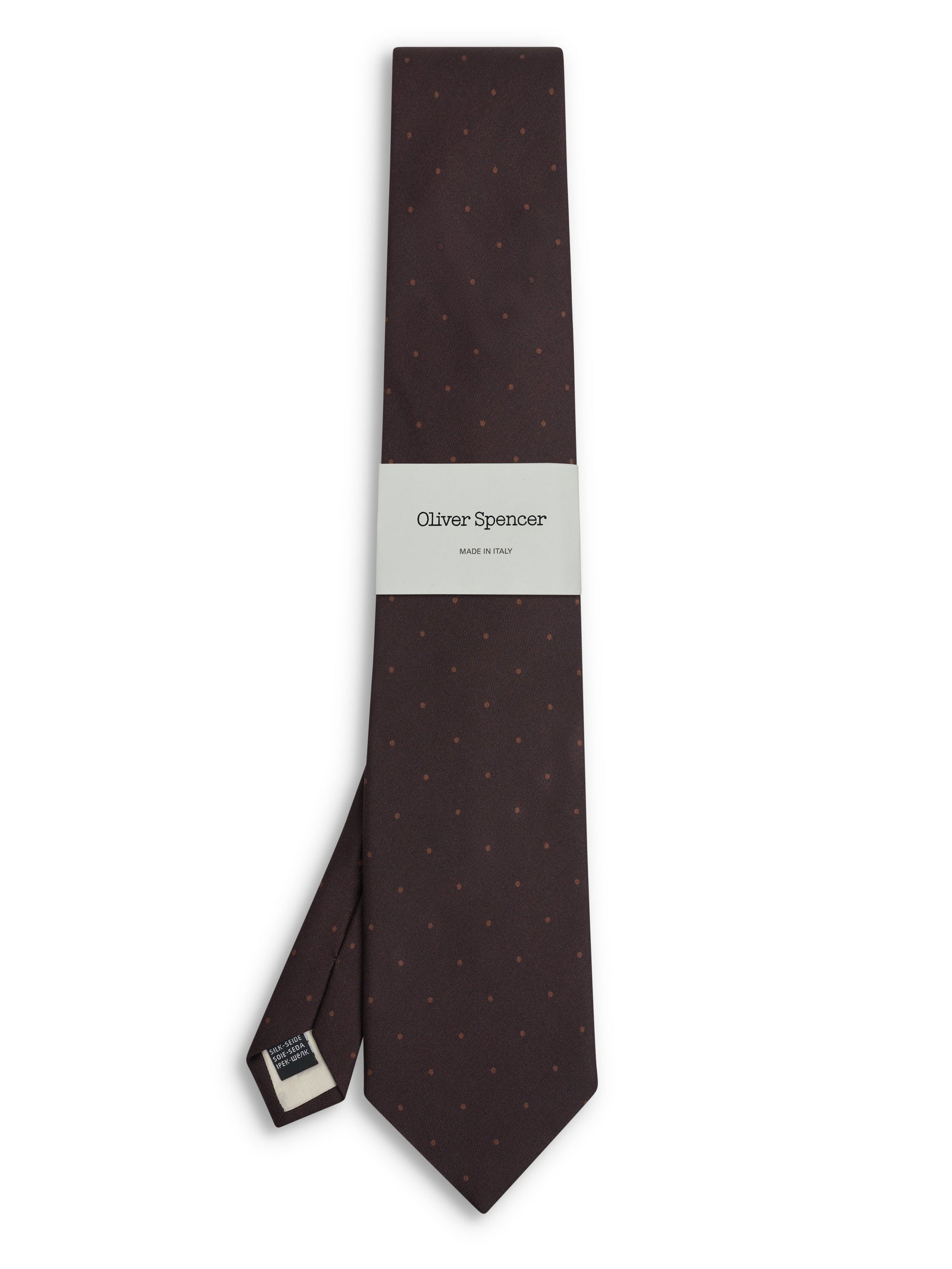 Tie Spot Brown
