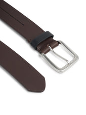 Stitch Belt Leather Brown