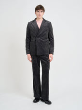 Deakin Cord Grey Double Breasted Suit