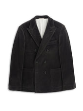 Deakin Cord Grey Double Breasted Suit